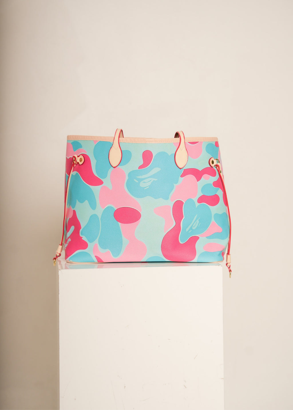 Blue & Pink Bape Tote Bag