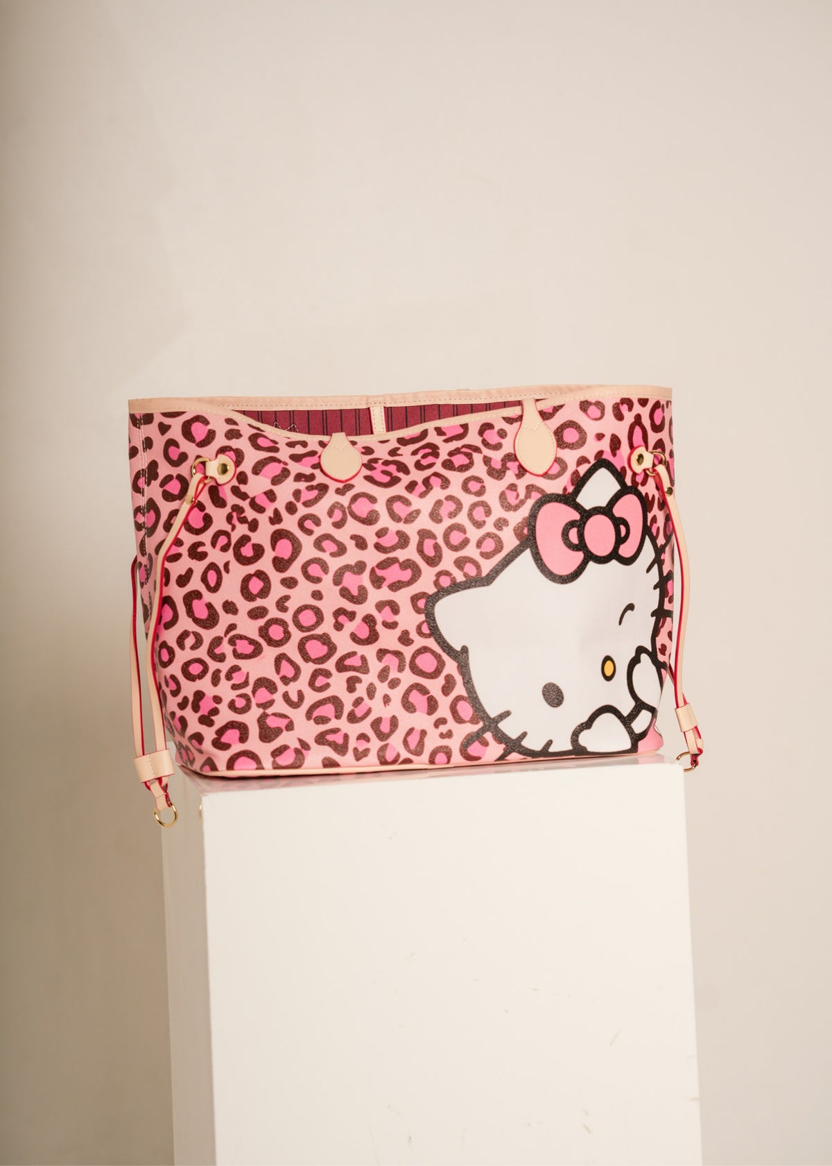 Hello Kitty Cheetah Tote Bag