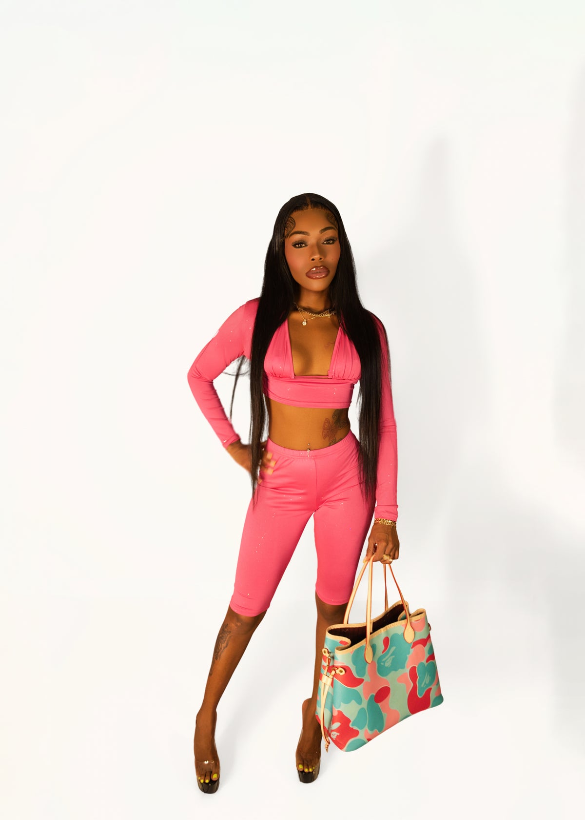 Pink 3 Piece Set