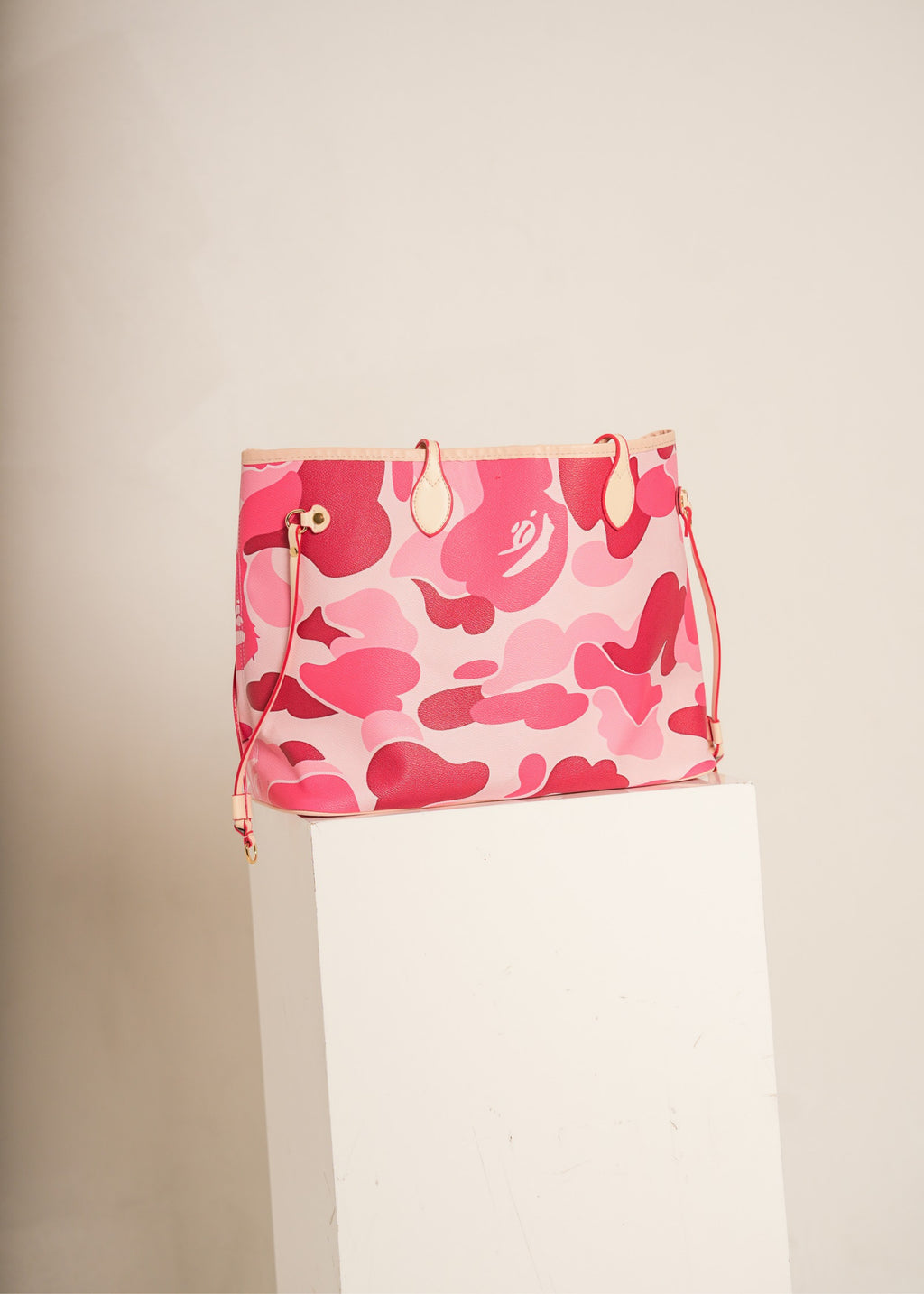 Bape Pink Tote Bag