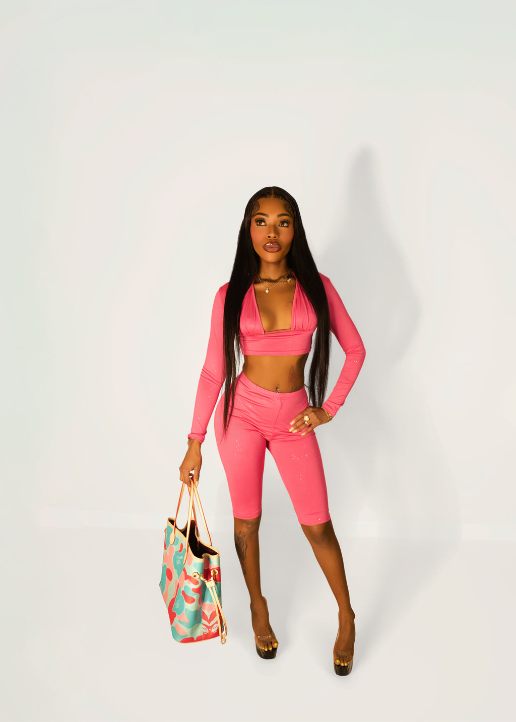 Pink 3 Piece Set